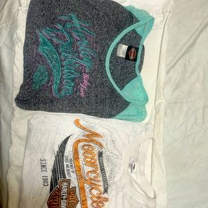 XL Harley Davidson shirts